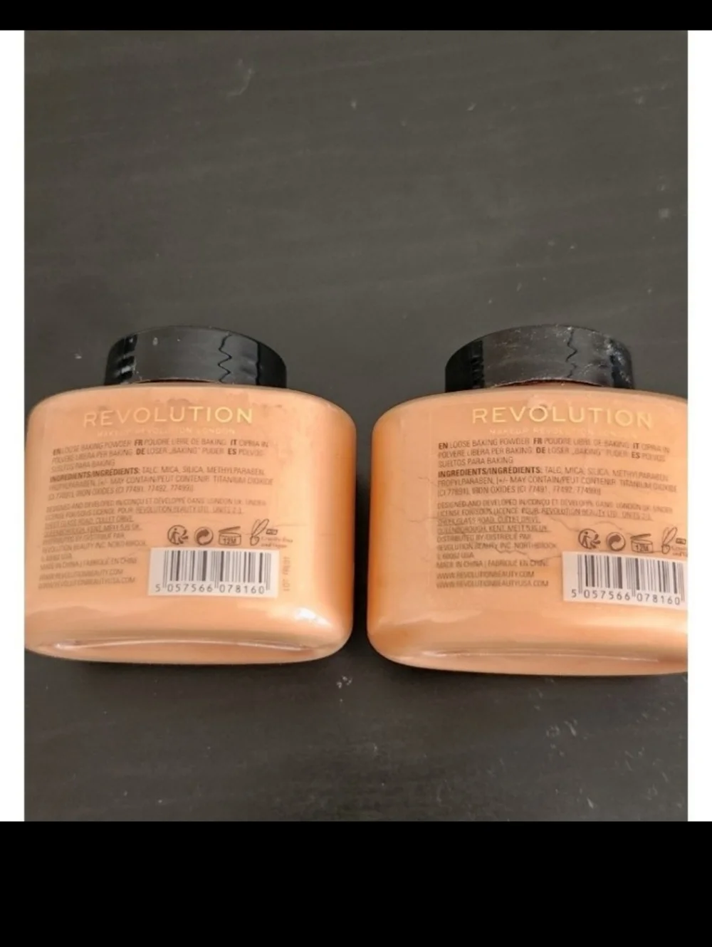 Revolution Peach Baking Powder - Peach Colored Setting Powder